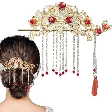 Silk Accessories - Handcrafted hairpins, fans, and jewelry