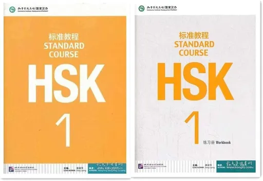 HSK Standard Course 1 SET - Textbook +Workbook (Chinese and English Edition)