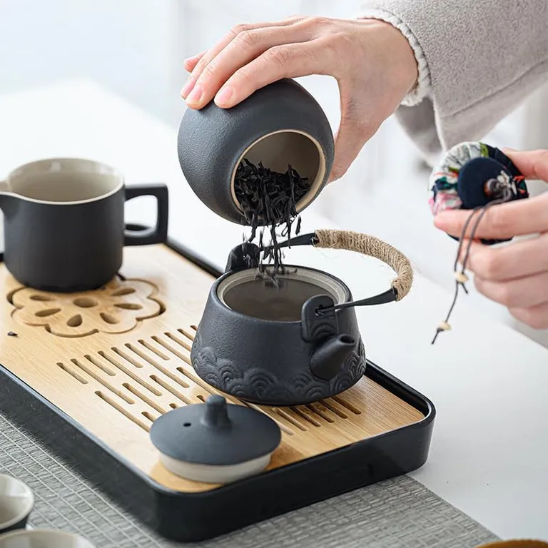 The Ultimate Guide to the Best Portable Ceramic Tea Set for Travel: LURRIER Gongfu Tea Set Review